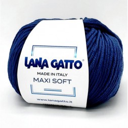 Пряжа Lana Gatto MAXI SOFT 5522 синий