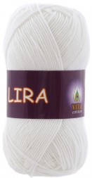 Пряжа Vita cotton LIRA 5001 белый