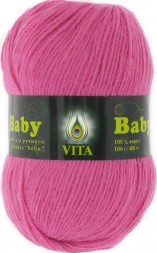Пряжа Vita BABY 2908 дымчато-розовый