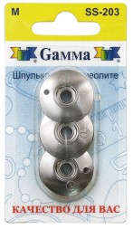 Шпульки для фриволите Gamma 3 шт.