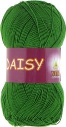 Пряжа Vita cotton DAISY 4408 зеленый