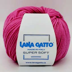 Пряжа Lana Gatto SUPER SOFT 5286 розовый