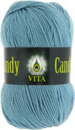 Пряжа Vita CANDY 2550 дымчато-голубой