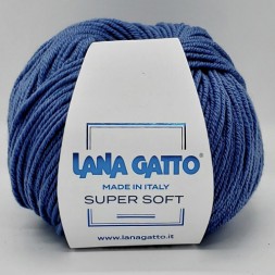 Пряжа Lana Gatto SUPER SOFT 10173 св.джинс