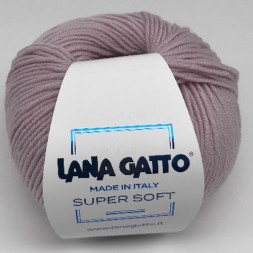 Пряжа Lana Gatto SUPER SOFT 12940 п.сирень
