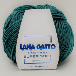 Пряжа Lana Gatto SUPER SOFT 13569 петроль