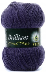 Пряжа Vita BRILLIANT 4977 т.фиолет